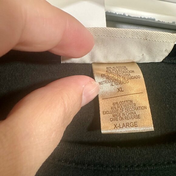 Ho Ho Ho Embellished Christmas Long-sleeved Crewneck XL - Picture 5 of 7